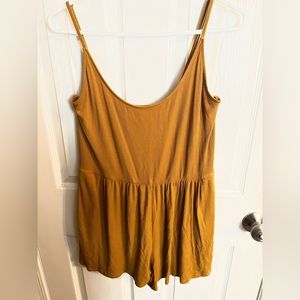 Mustard Yellow Romper from Wild Fable
